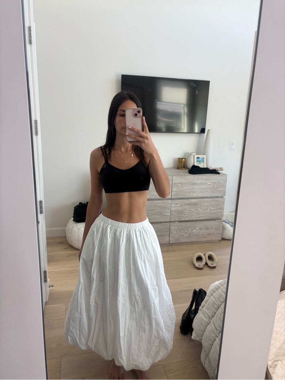 NWOT Aritzia Oracle Bubble Skirt